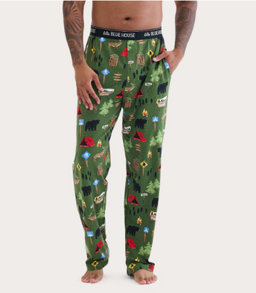 Little Blue House Hiking Trail Men's Jersey Pajama Pants